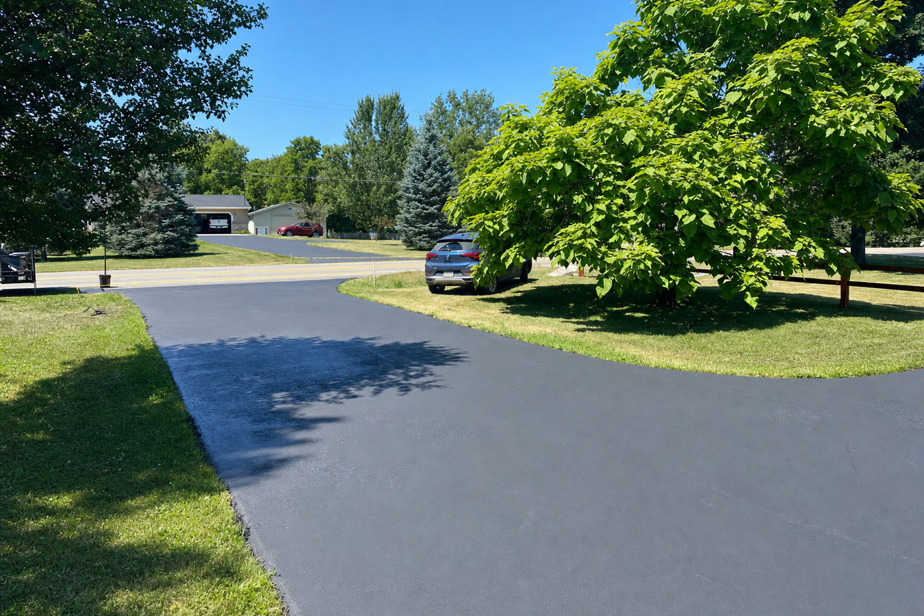 Driveway paving
